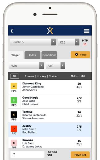 " Scroll down if you can't see it. . Xpressbet app for android